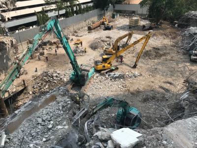 บทความ งานรื้อถอนสถานฑูตออสเตรเลีย