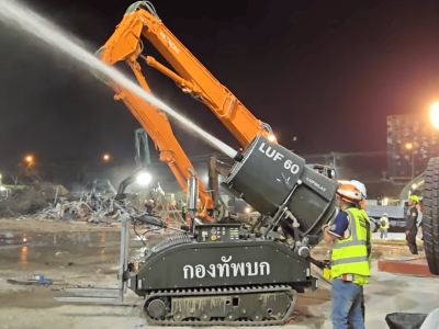 เครื่องฉีดน้ำจากกองทัพบก